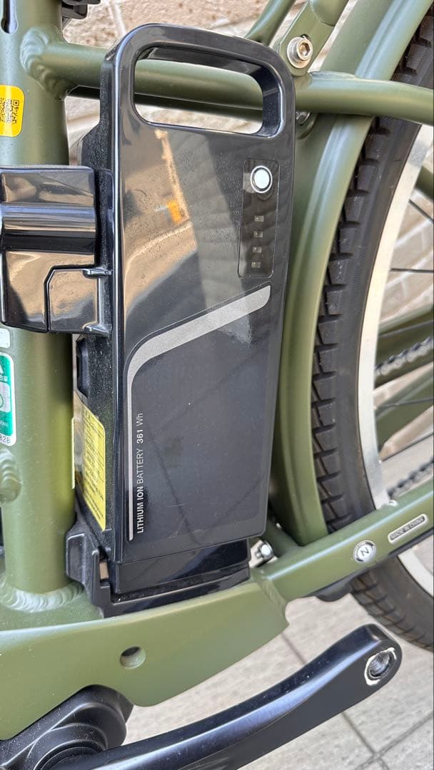 電動アシスト自転車 エナシスミー ENERSYS Me マットオリーブ