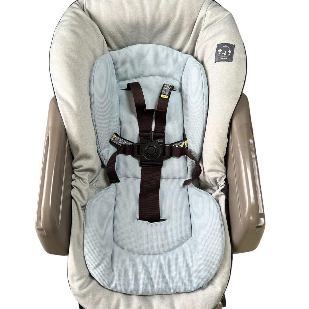 コンビ ネムリラ AUTO SWING LM ミントグレー　電動ハイローチェア