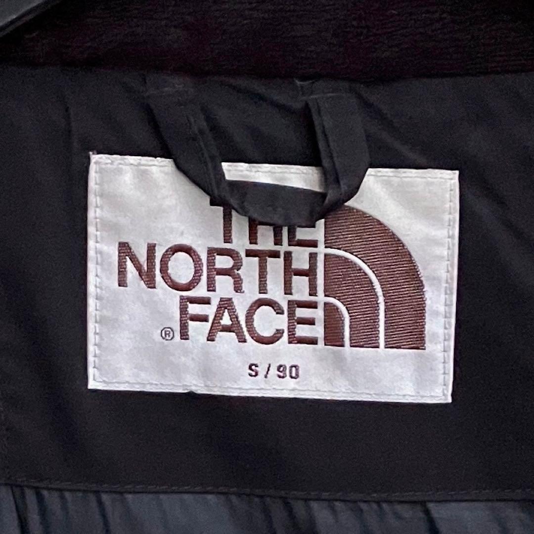 ノースフェイス ダウンコート S ロングダウン 黒ダウンジャケット ベンチコート