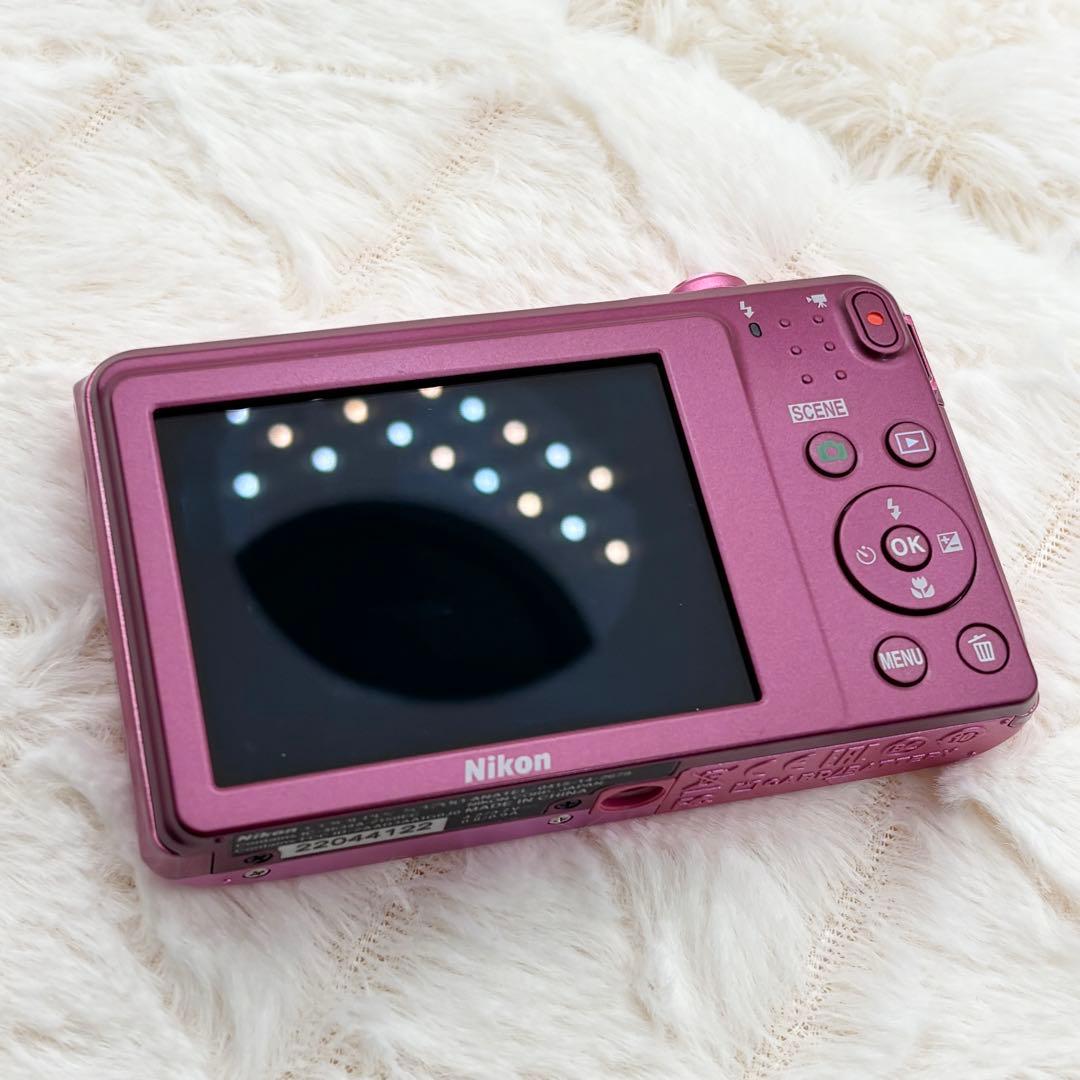 極美品✨ 実写美⭕️ Nikon COOLPIX S3700 ピンク Wi-Fi