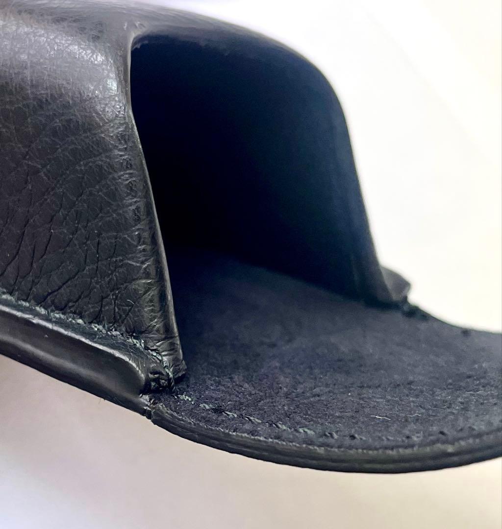 クロムハーツ メガネケース スクロールラベル ブラック ※おまけ付き