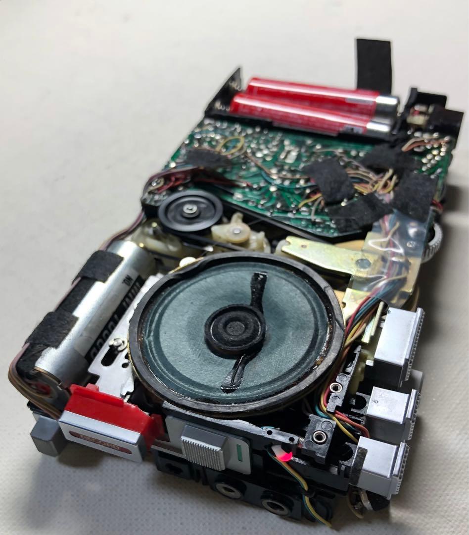 70's革新ポロネーズTCM-100コレクション可動版SONYカセットプレスマン