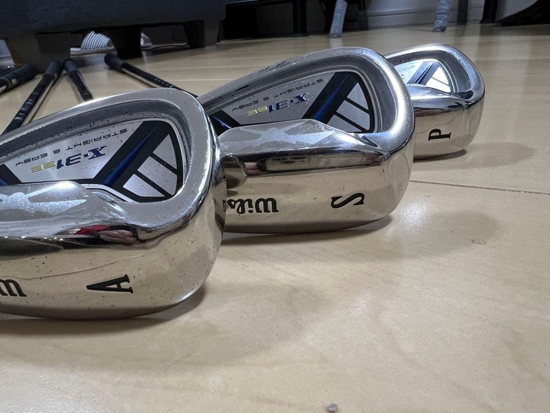 【初心者向け】Wilson ゴルフクラブセット X-31SE セット