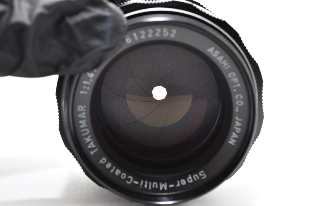 ★極美品★ペンタックスSuper Takumar50mf1.4 8枚羽#1564