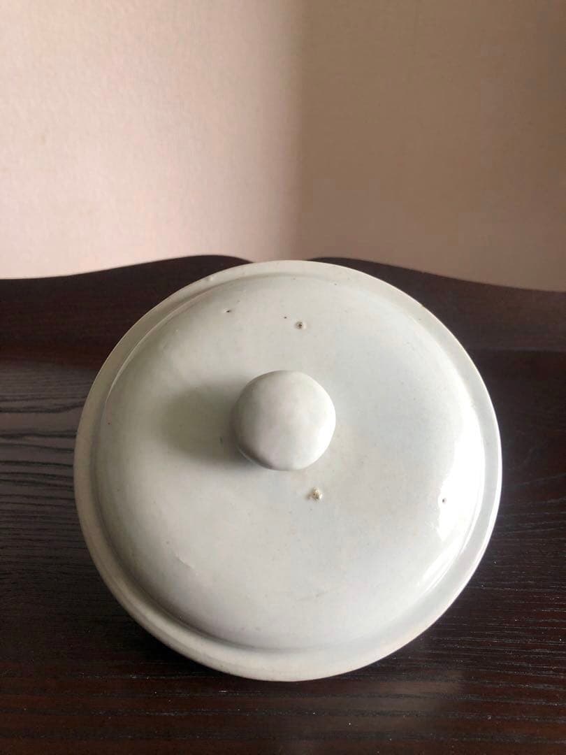 時代 古伊万里 白磁壷 蓋物 アンティーク 骨董 古道具 古民藝