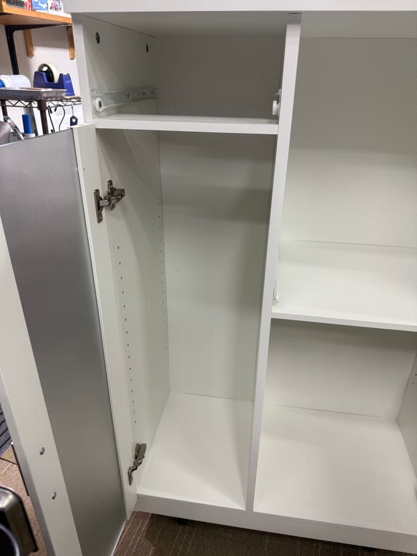 【超美品】ニトリ　レンジ台　(フォルムN RE1175 WH）　レンジボード