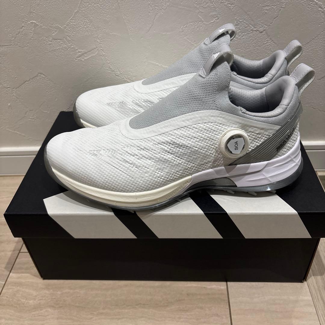 adidas adizeroゴルフシューズ ホワイト BOA
