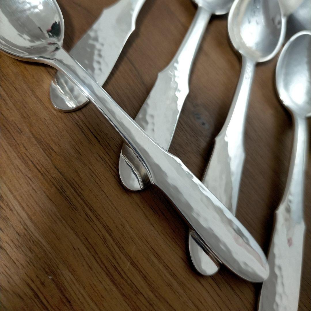 ジョージジェンセン スプーン 6本 カラトリー E.P.N.S刻印