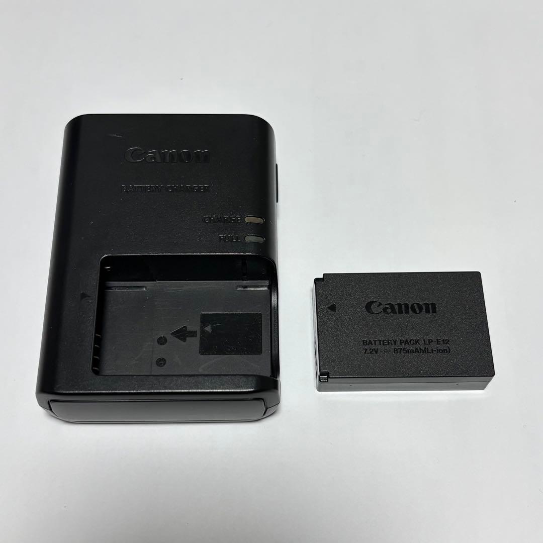 Canon ミラーレスカメラ ダブルズームキット m100