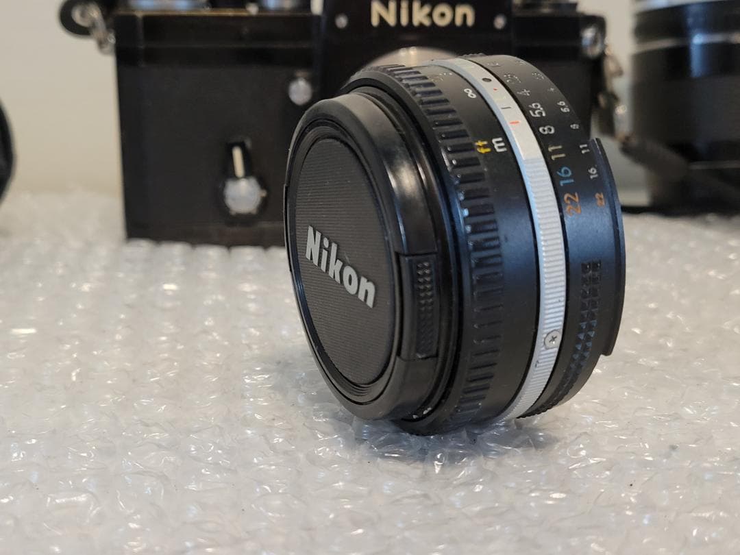 T*s様 Nikon F フィルムカメラ ブラック　レンズ3本セット！！
