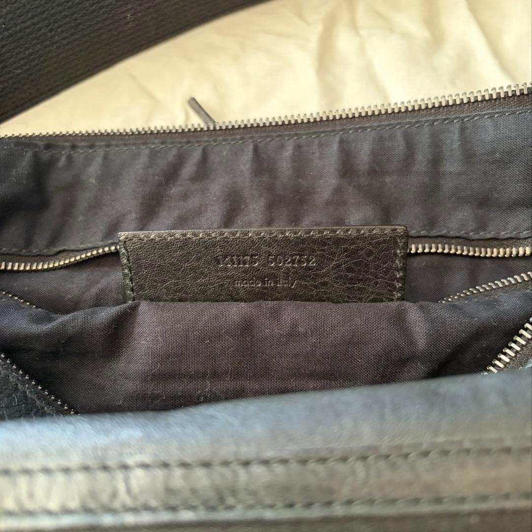 BALENCIAGA THE MENS DAY レザー ショルダーバッグ