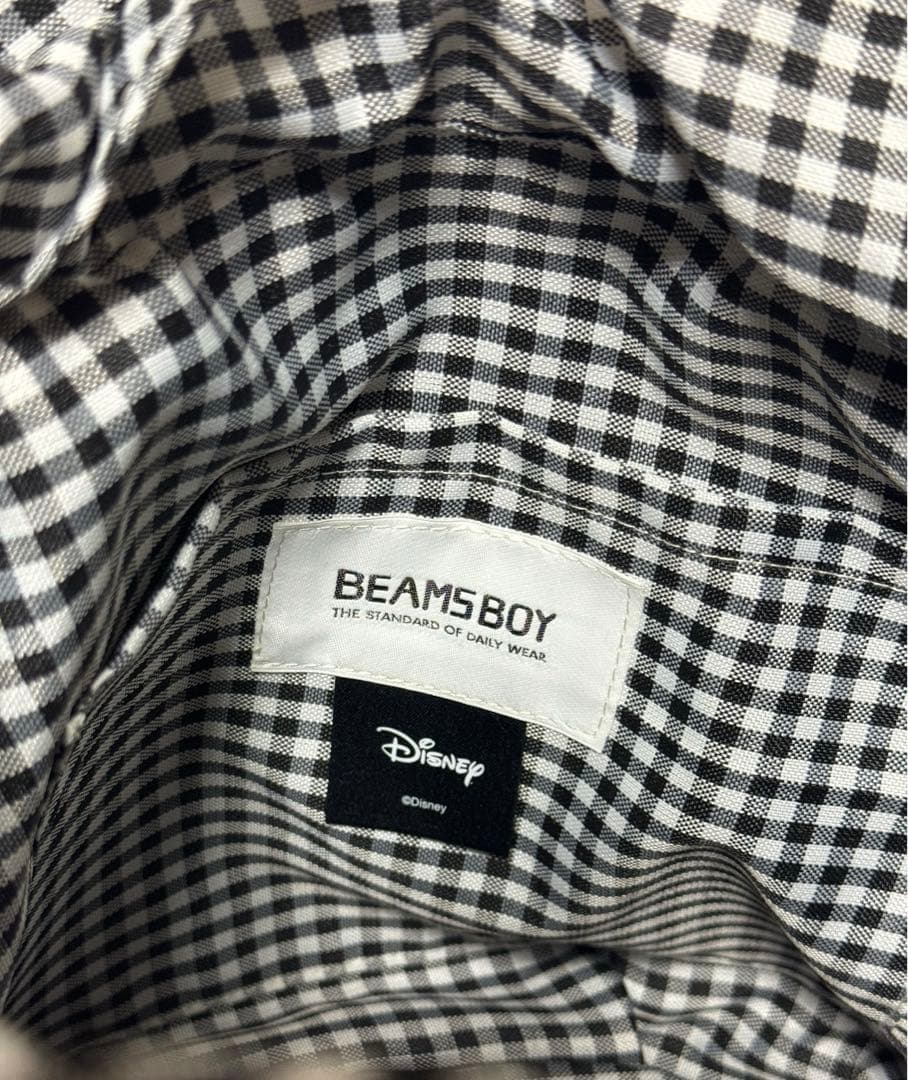 ビームスボーイ 20th 別注 Disney オールスター カゴバッグ