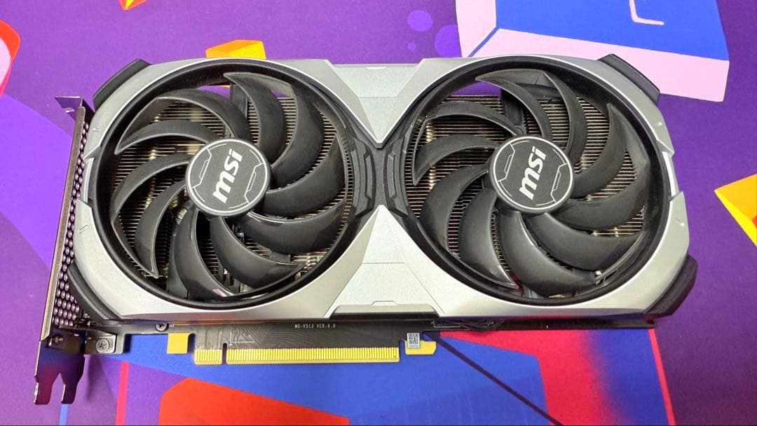 グラフィックボード・グラボ・ビデオカード MSI GeForce RTX 4070 VENTUS 2X OC