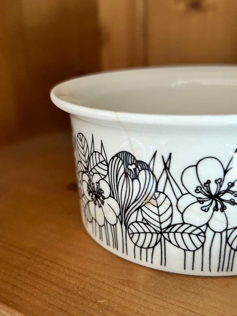 訳あり！ARABIA ヴィンテージ クロッカス クリーマー シュガーポット