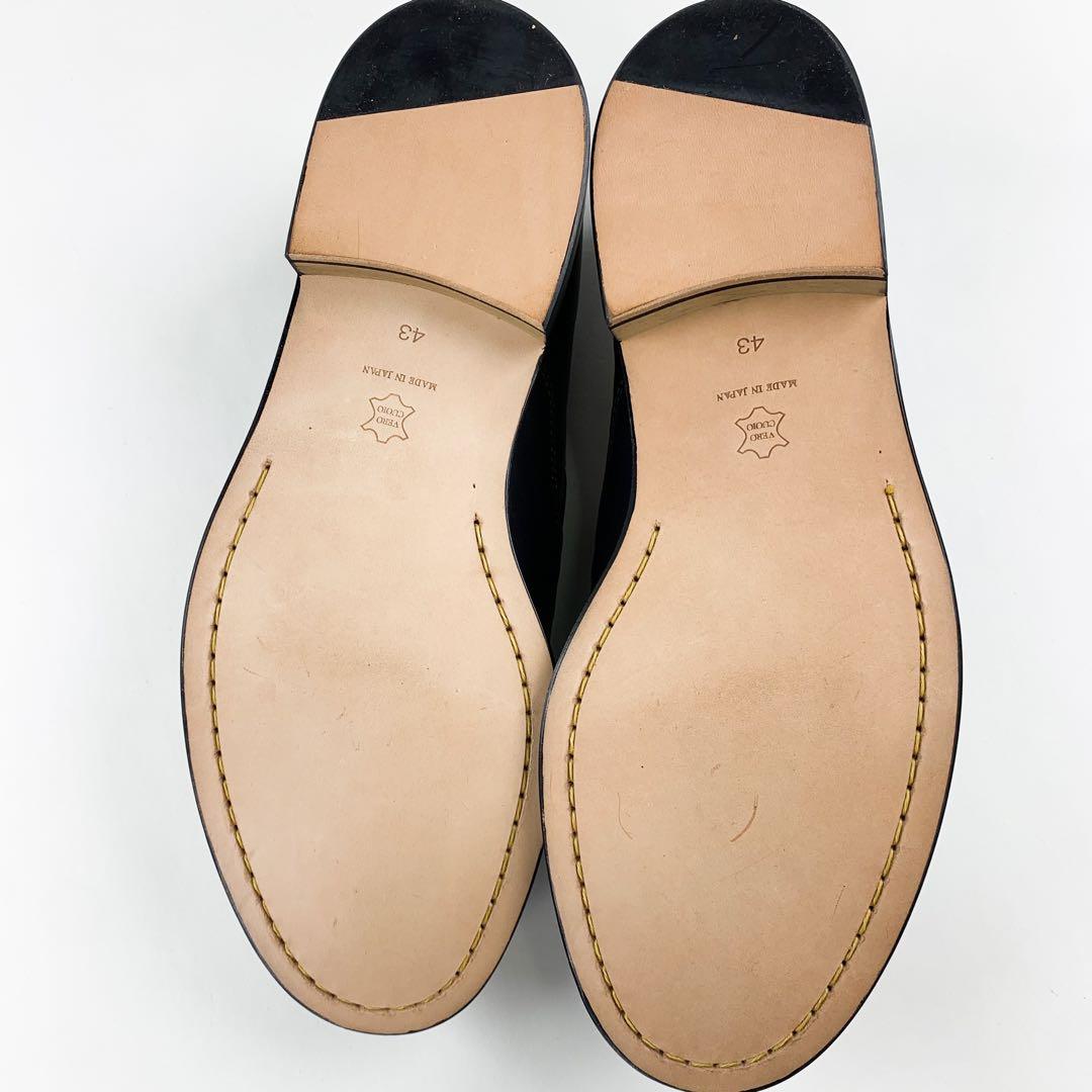 【未使用品】 PADRONE パドローネ サイドゴアシューズ スリッポン 43