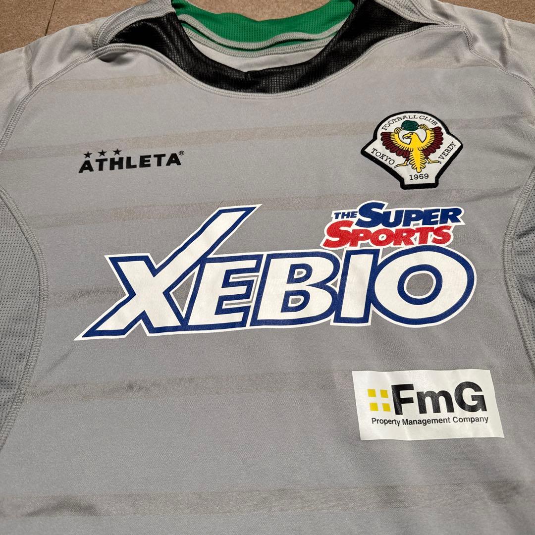 Athleta 東京ヴェルディ　Verdy ユニフォーム　ゲームシャツ　サッカー