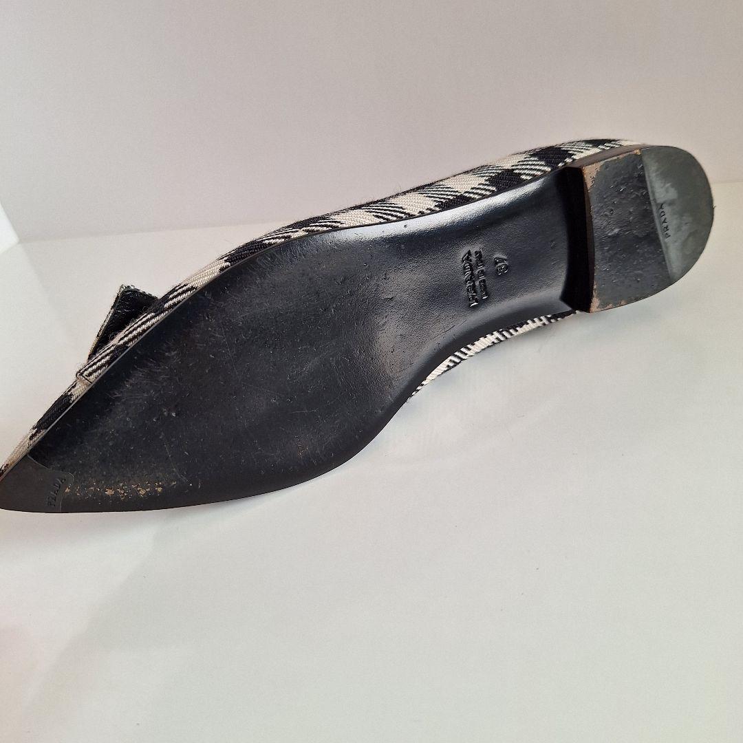 PRADA プラダ フラットシューズ パンプス　 24cm