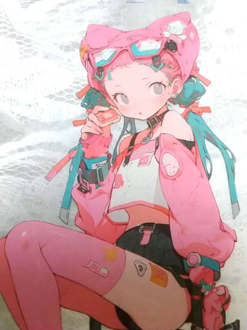 ラスト✩廃盤品✩J673＃猫の女郎(PET)切り売り海外人物女の子AIマステ