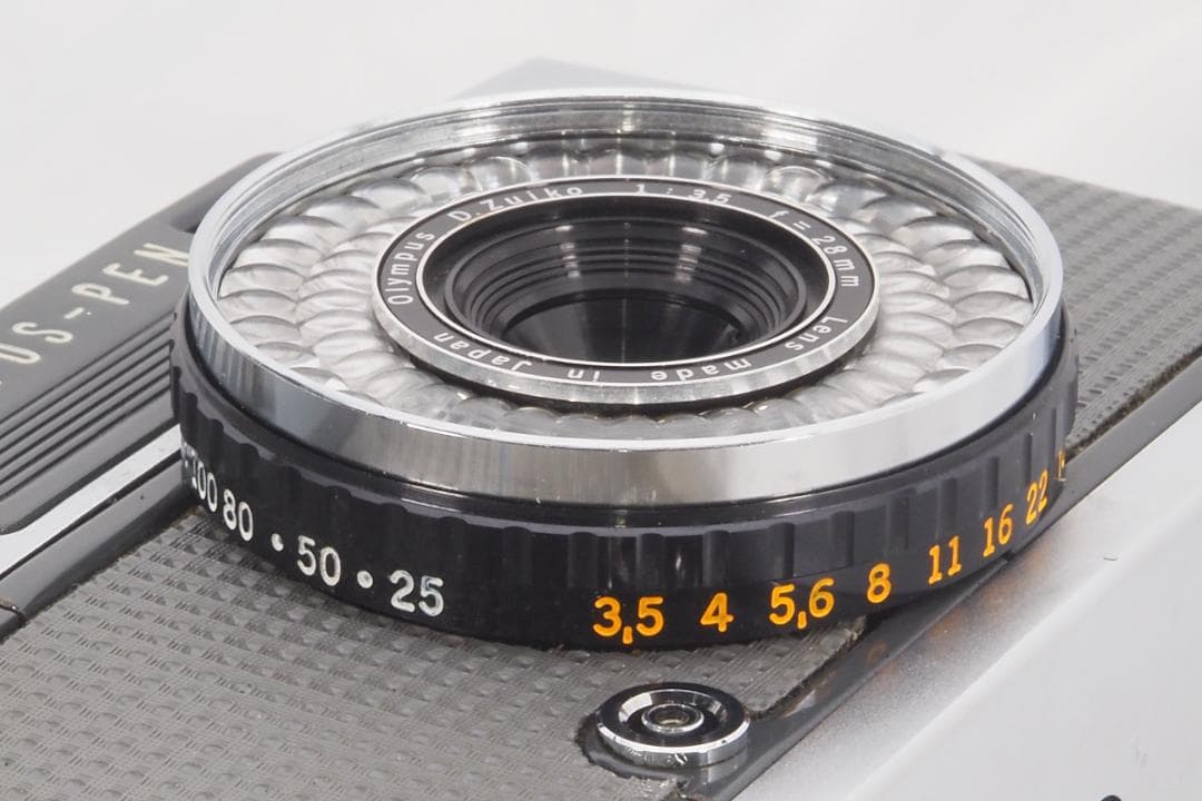 Olympus PEN EE-2 28mm f3.5 分解整備済 保証付きです