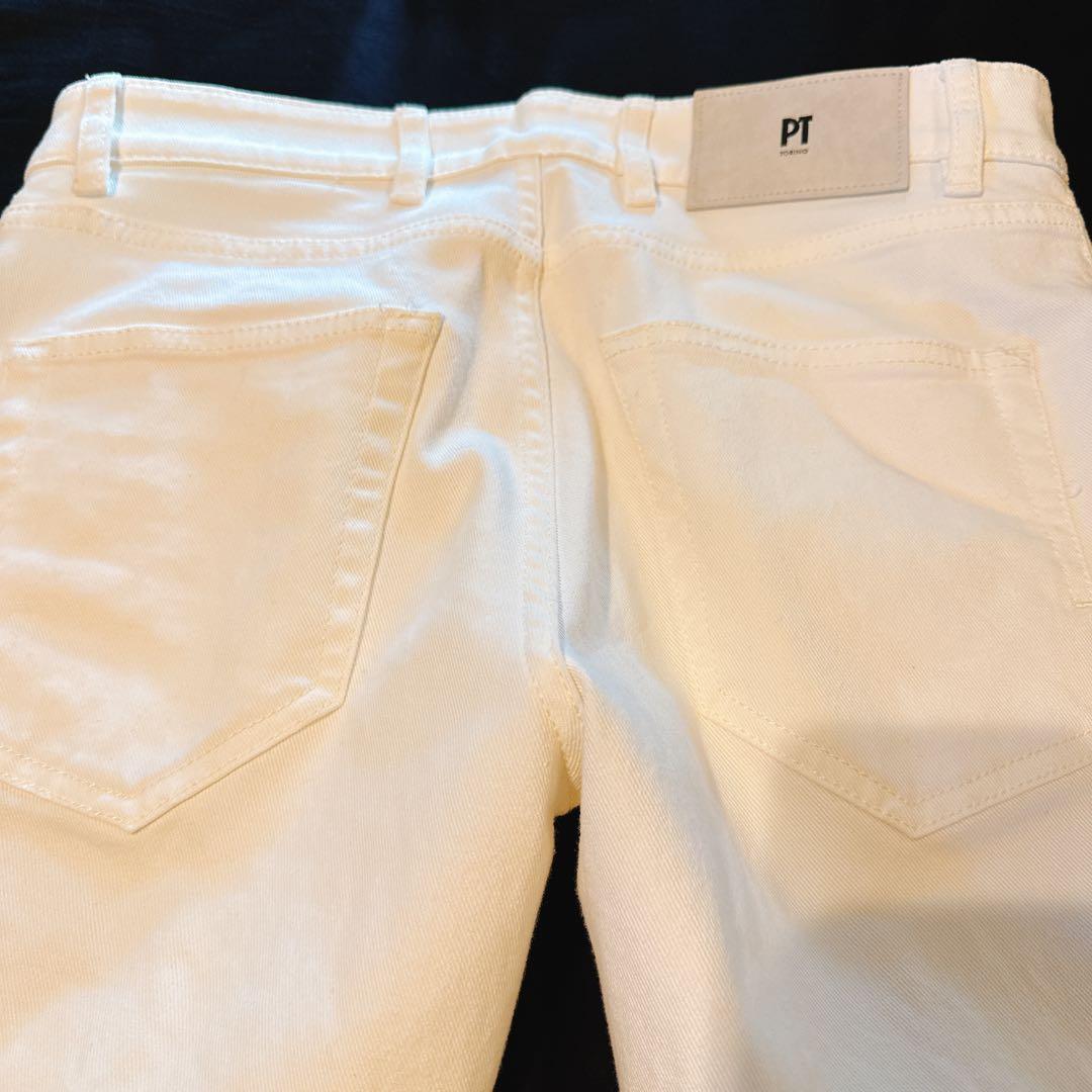 PT TORINO DENIM ホワイト 28