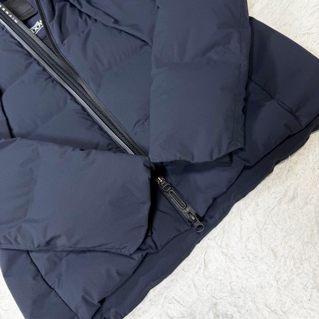 【美品】水沢ダウン　オルテライン　レジリエント　ジャケット　ネイビー　定価12万