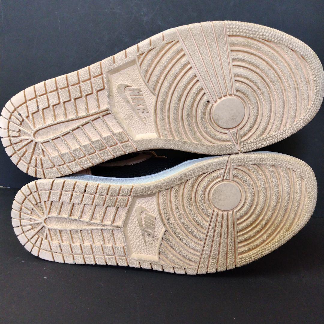 Nike Air Jordan ( エア ジョーダン 1 )黒/ピンク シューズ
