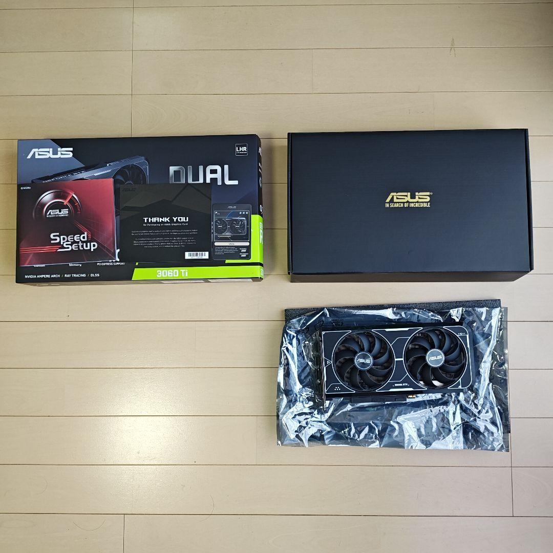 グラフィックボード・グラボ・ビデオカード Dual GeForce RTX 3060Ti OC Edition 8GB