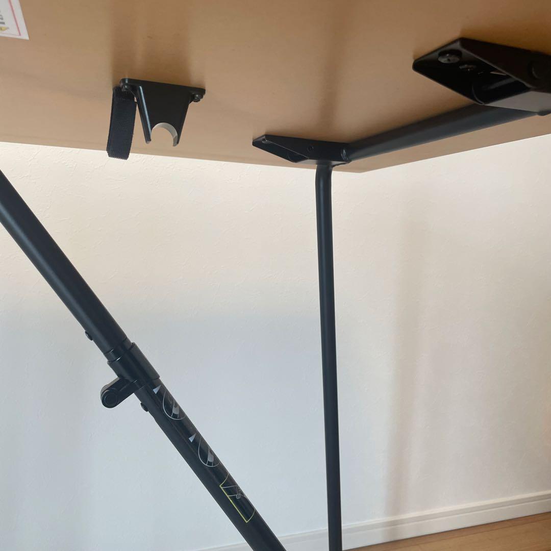 【無印良品】取説付き！状態良好　木製折りたたみテーブル W120cm