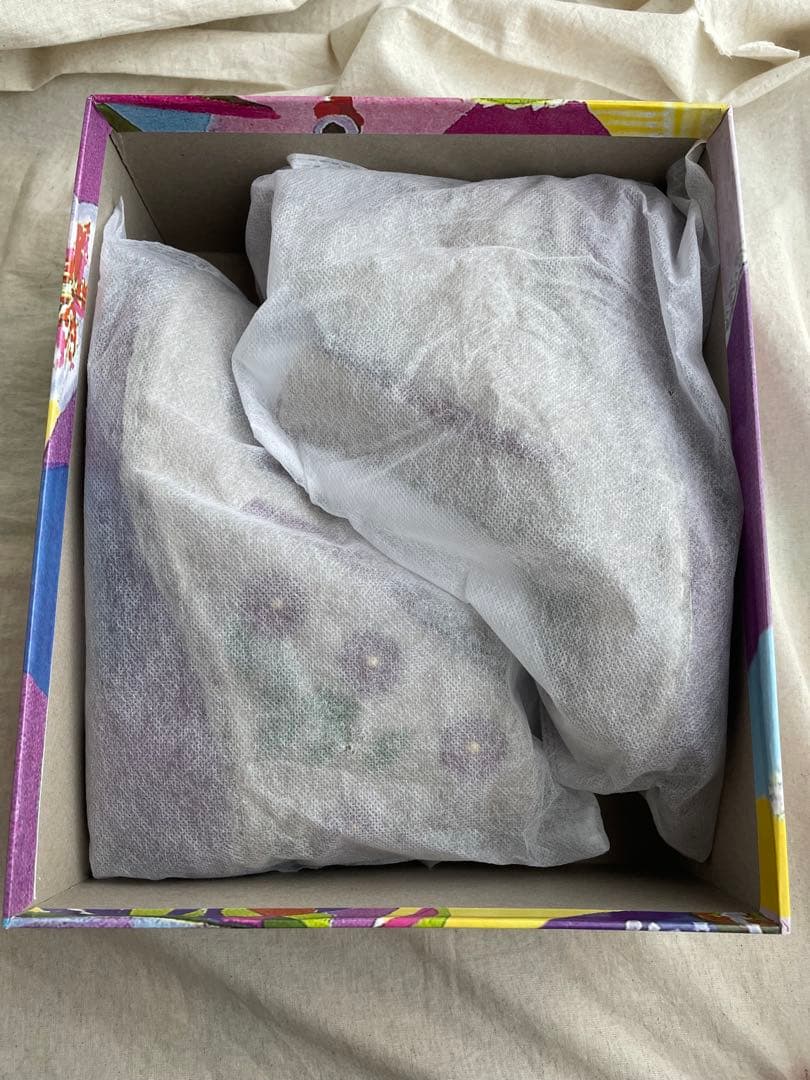 エスタシオン　estacion 本革　フラワー　ショートブーツ　Ｍ