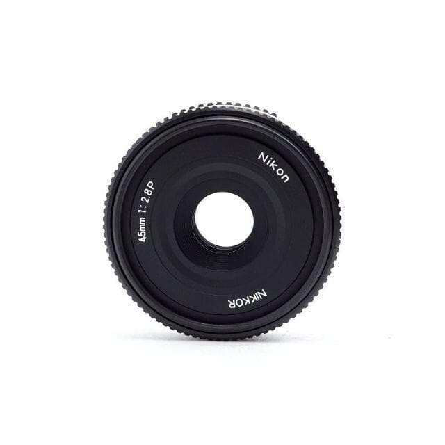 黒 パンケーキ 単焦点　Nikon Ai NIKKOR 45mm F2.8 P