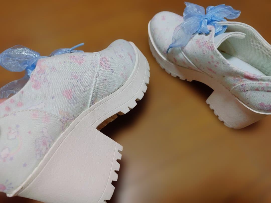 Sanrio　シナモロール　ワンピース　カーディガン　靴　バック　4点セット