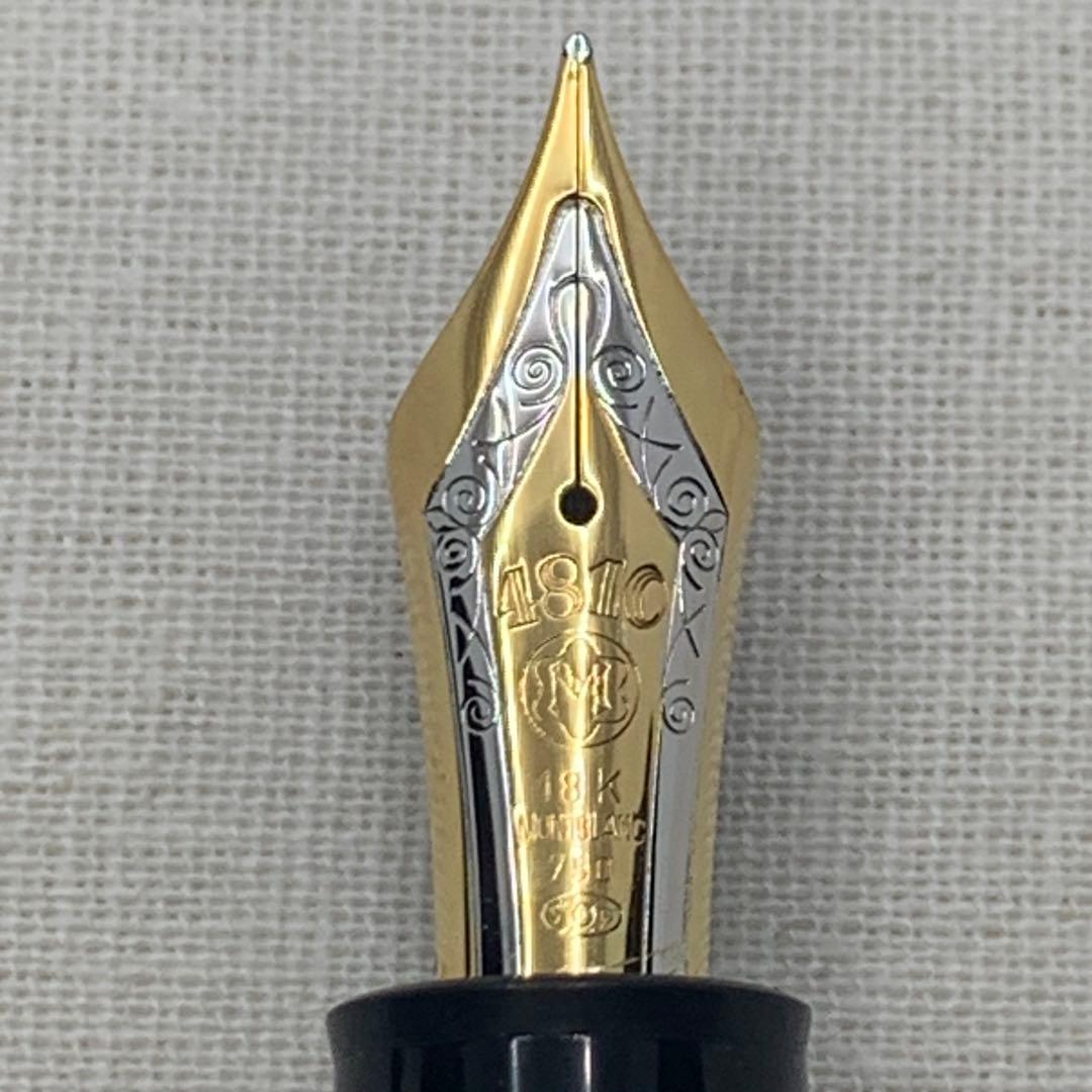 良品　モンブラン 149 3帯18K F マイスターシュテュック　ヘミングウェイ