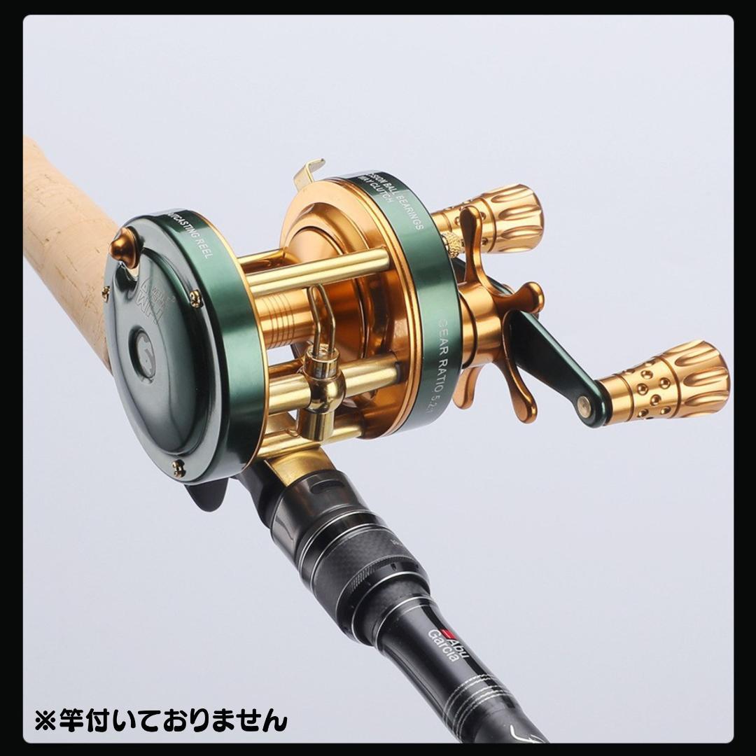 ベイトリール ビッグベイトリール リール 両軸リール 釣りリール 左ハンドル