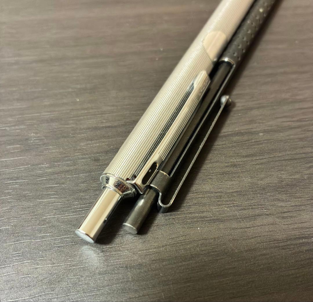 文房具　廃番　LAMY スピリット　3色ストライプ