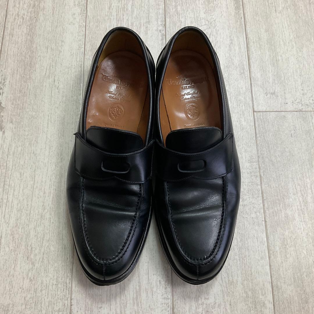 ユニオンインペリアル　ローファーU2004 黒　サイズ7