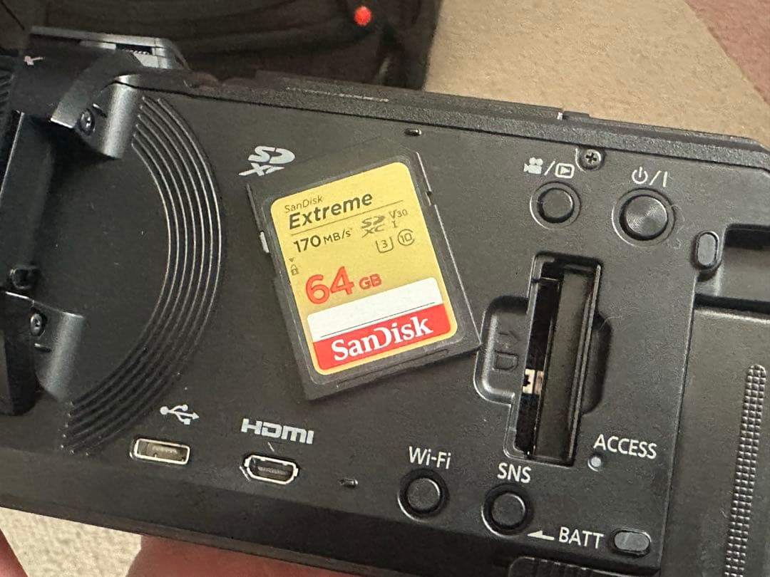 hkPanasonic HC-VX2MS-K ビデオカメラ