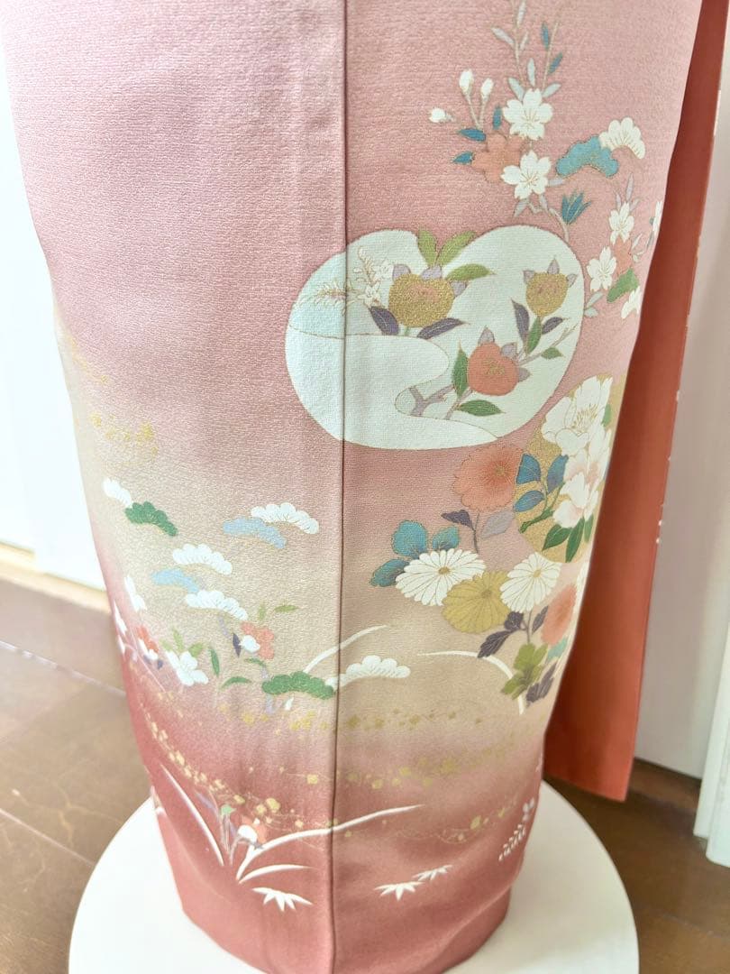 美品　正絹訪問着　フルセット4点　入学式　七五三　お宮参り　結婚式