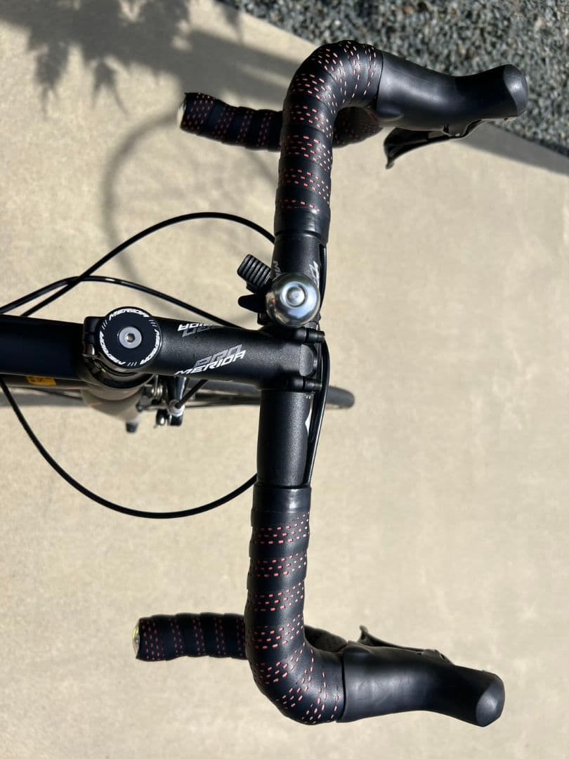 室内保管MERIDA 400 ロードバイク 黒/赤