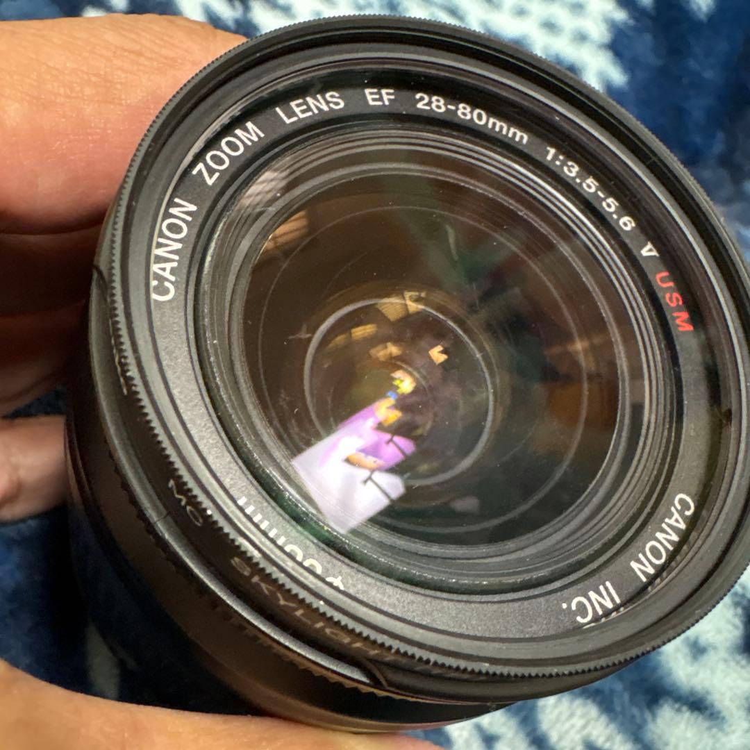 Canon EOS Kiss III 一眼レフダブルズームレンズセット　中古