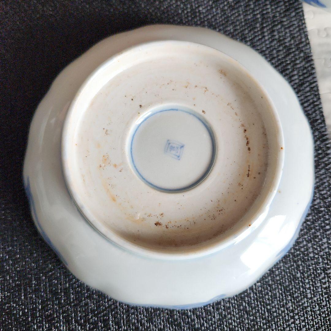 -73/y10　伊万里　色絵　兎　膾