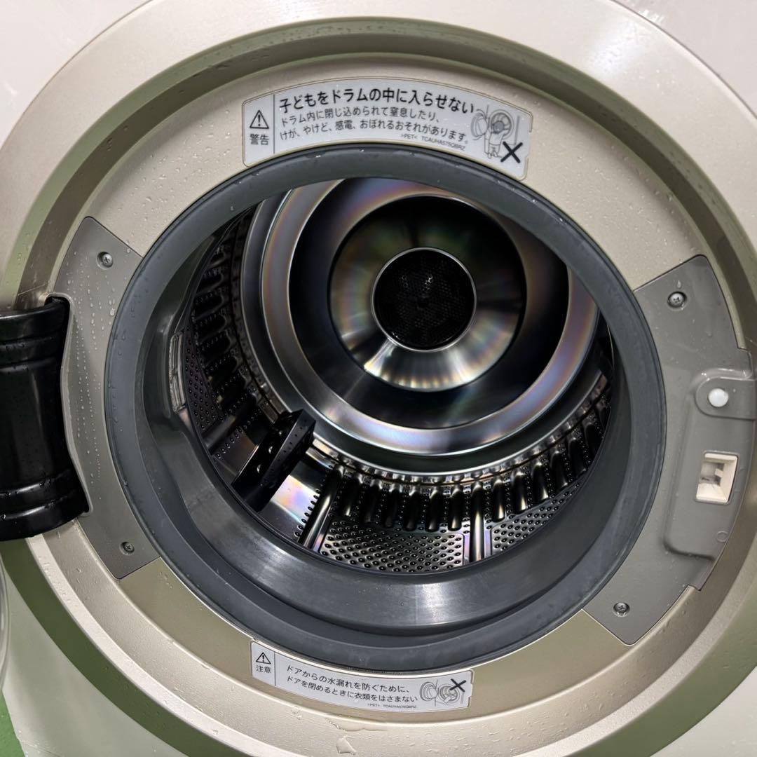 180 送料設置無料 シャープドラム式洗濯機　乾燥機能付き　10㌔