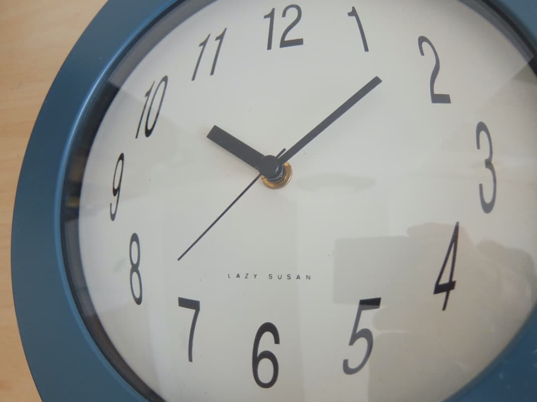 【美品＆動作確認済】80’sポストモダン アシメントリーデザインが魅力のクロック