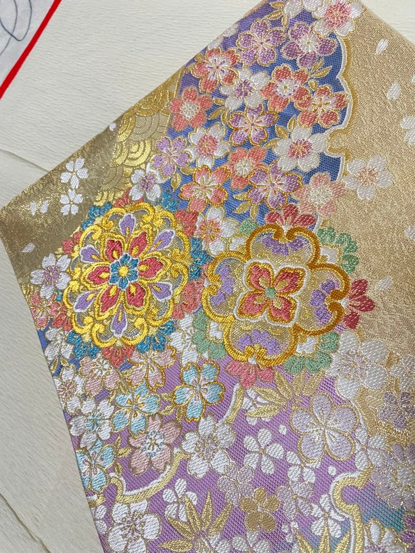 訪問着フルセット　辻ヶ花　絞り　正絹　結婚式　ぼかし