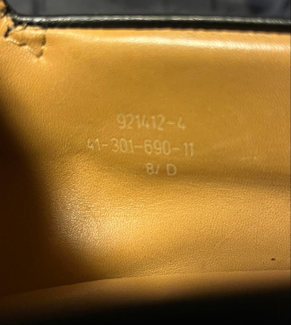 J.M. WESTONヨットYachtingderby 690 黒 8/D