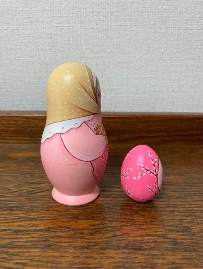 【Lenka】イースター☆天使オーナメント&マトリョーシカ&エッグ2P×2