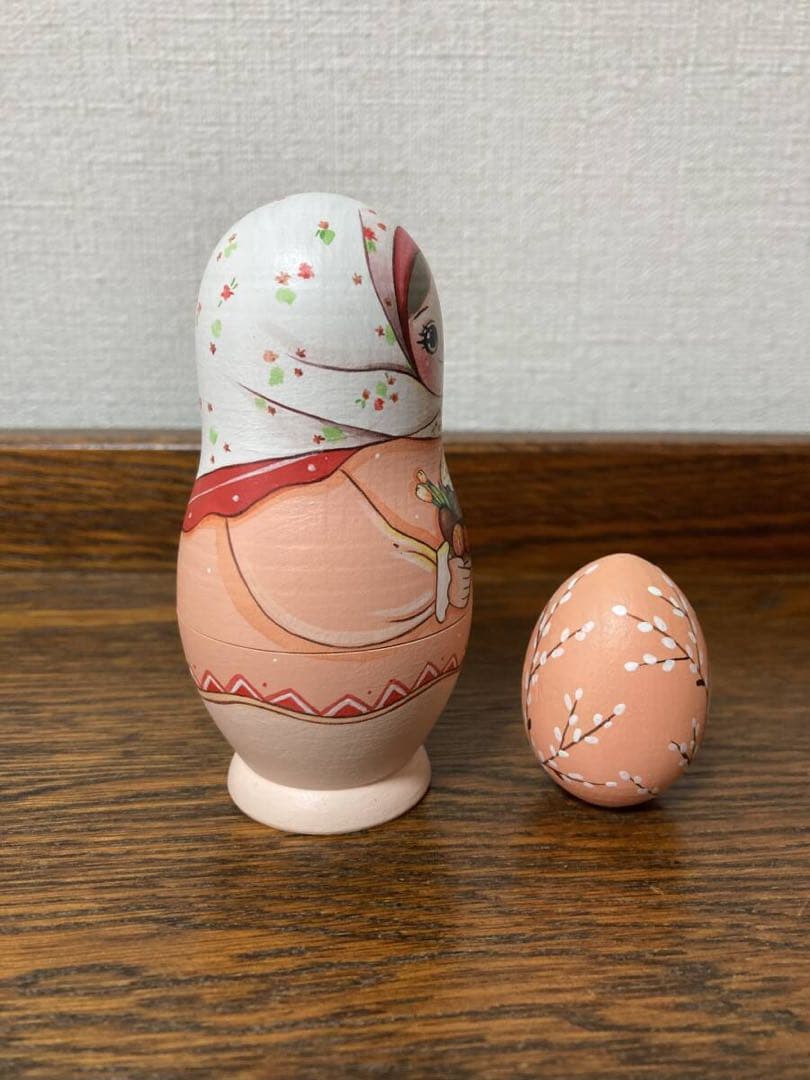 【Lenka】イースター☆天使オーナメント&マトリョーシカ&エッグ2P×2