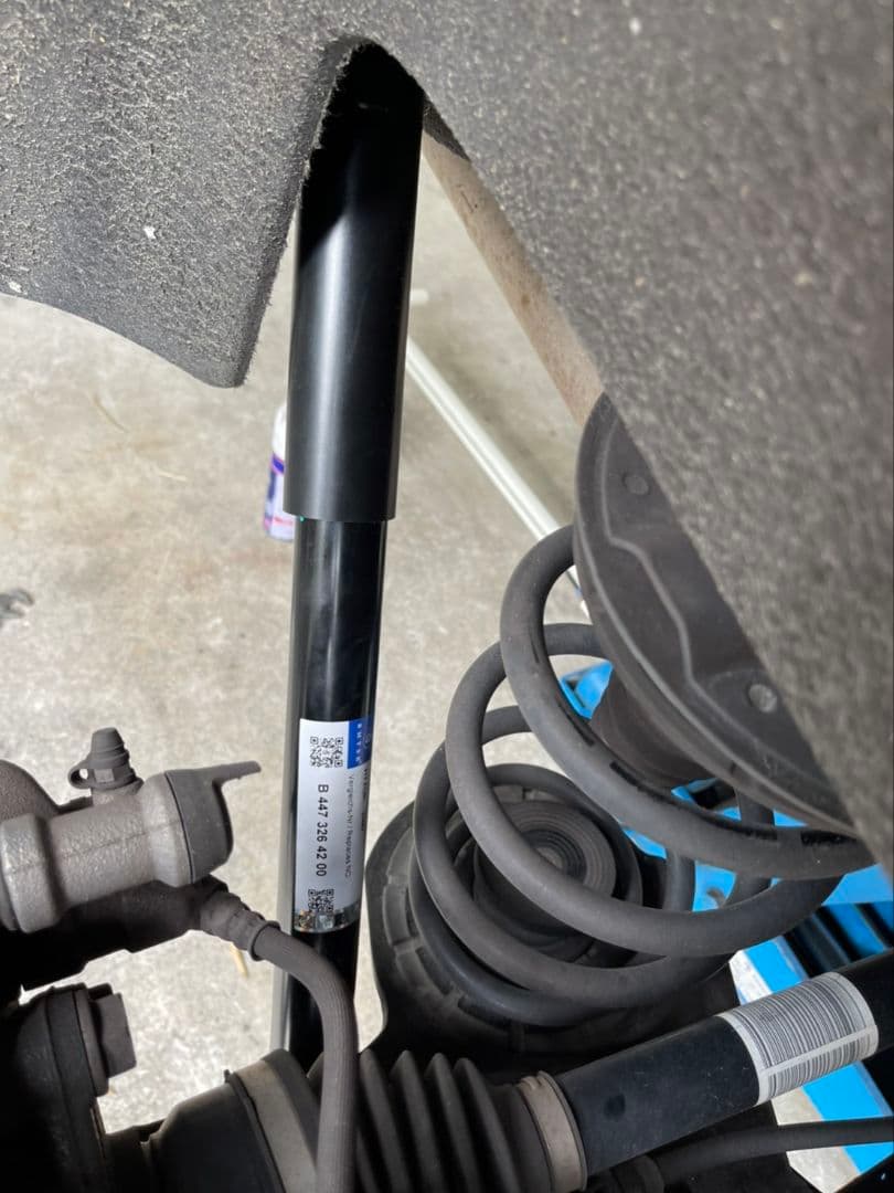 w447RHD v220d 新型vクラス　乗り心地改善フルセット