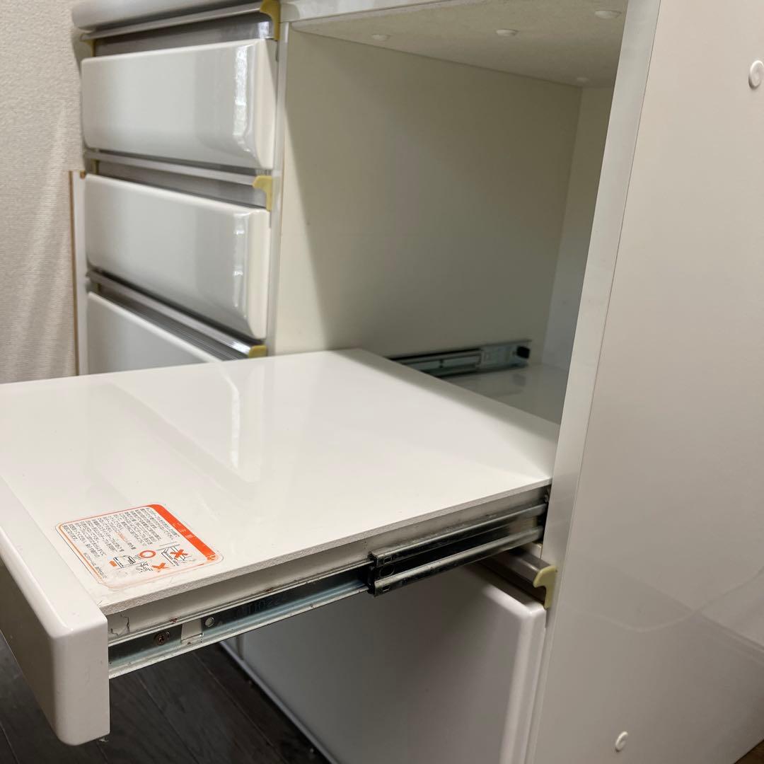 キッチンボード　90cm 食器棚　日本家具産業振興会　レンジボード　たのメル便