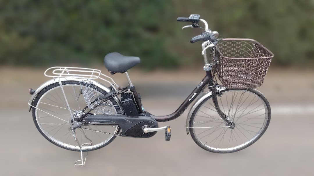 パナソニック ビビ・YX 26型 8Ah 電動アシスト自転車 ビターブラウン