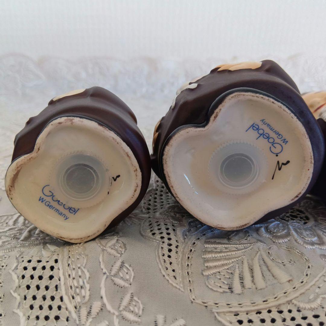 入手難 アンティーク Goebelゲーベル 修道士のフンメル人形 ４点セット